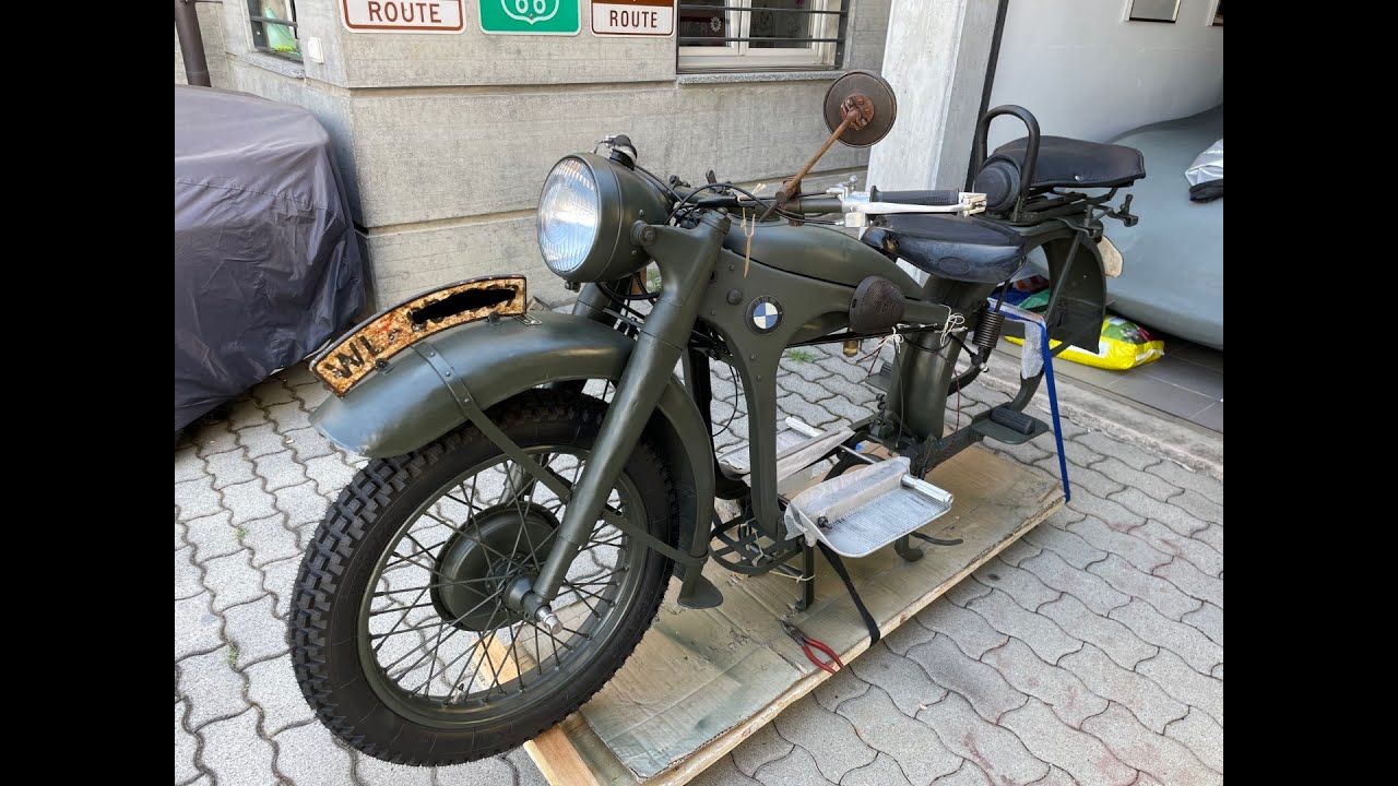 Bmw R12 Wh 1937 Restoration Project Part 3 Fitting And Assembly 