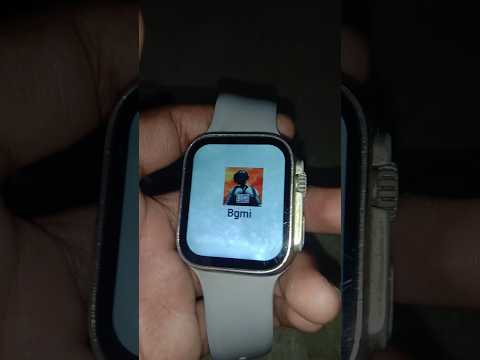 bgmi in t800 ultra smartwatch me code #smartwatch #shortsviral #trending