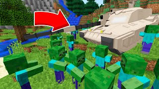 СОЛДАТЫ ЗАСЕКЛИ СТРАННУЮ АНОМАЛИЮ ВОКРУГ ТАНКА В МАЙНКРАФТ ! Алексбой Minecraft