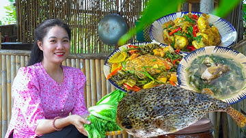 Siêu Phẩm Cá Nóc Nhím & Sự Kì Công Khi Chế Biến Loài Cá Này