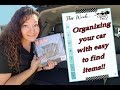 Organizing your car with these easy to find items