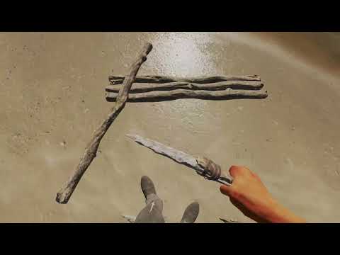 Smoking meat on Stranded Deep #gameplay #strandeddeep #ps5gameplay #ps5 #