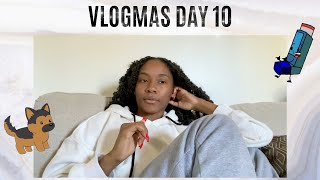 I&#39;m allergic to dogs? + old ladies in the grocery store... | VLOGMAS DAY 10 | Dominique Victoria