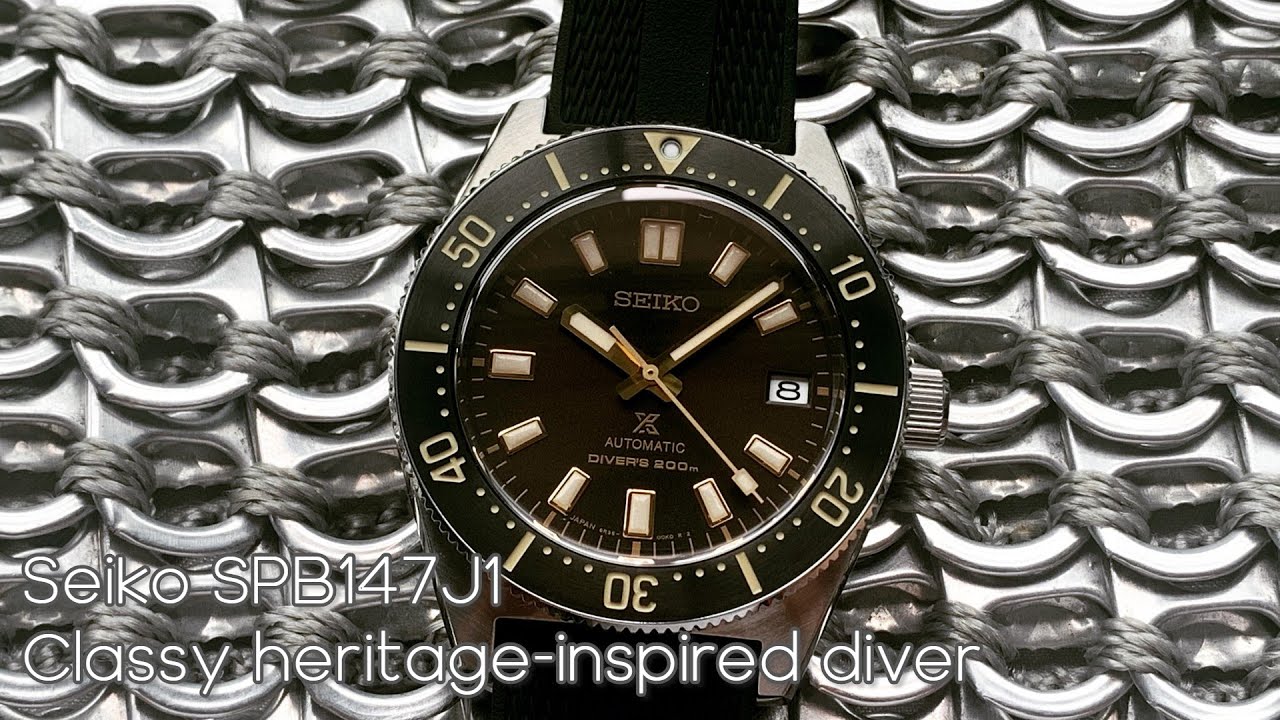 Seiko SPB147J1 full review - almost perfect vintage-inspired diver - YouTube