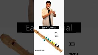 How to Play the Baby Stop   Recorder Flute in Easy Steps #Shorts