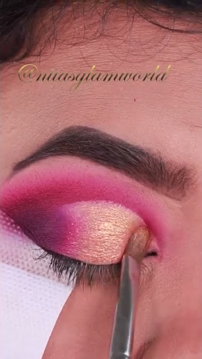 South Indian/Indian Bridal Eye Makeup Tutorial 2022 | Half Cut Crease Eye Look Hooded Eyes #shorts