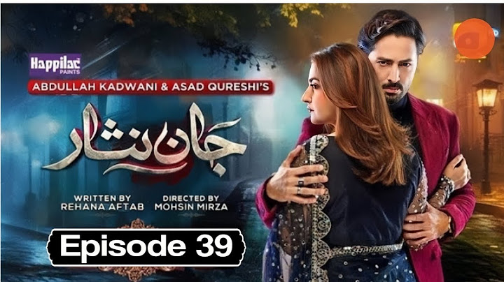 Jaan Nisar Ep 39 - [ Eng Sub ] l Jaan Nisar Episode 39 l Jaan Nisar 39 l White Entertainment Drama