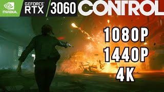 Control Ultimate Edition | RTX 3060 1080p, 1440p, 4K DLSS Max | Ray Tracing | PC Performance Test