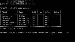 Famous how to create a database, table, insert and retrieve data from database using SQL Profile