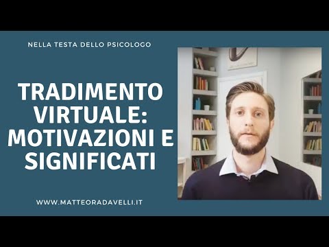 Video: Il romanticismo virtuale è un tradimento?