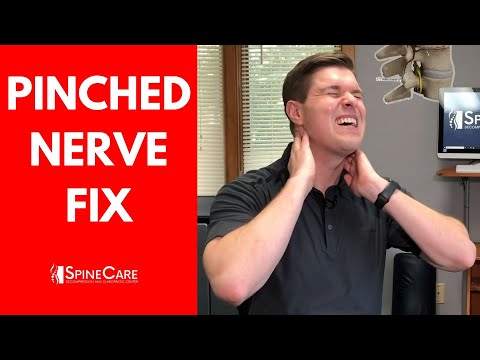 How to FIX a Pinched Nerve in Your Neck | RELIEF IN SECONDS!