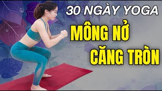 Thử thách yoga giảm mỡ - Ngày 21 - Yoga cho MÔNG NỞ CĂNG TRÒN | Hoàng Uyên Yoga screenshot 5