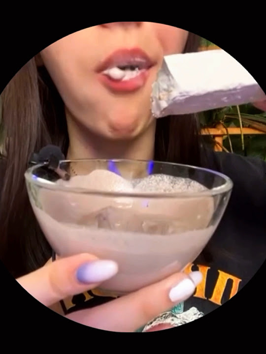 Мокрый пиленный мел с пастой из глин 🤤 - YouTube