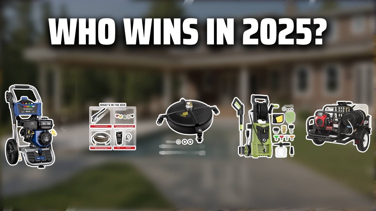 The Top 5 Best Pressure Washer 4000 PSI in 2025 - Must Watch Before Buying!