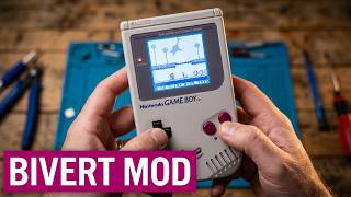 #Gameboy Restoration part 3 - Backlight Mod & Hex inverter