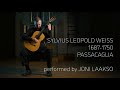 Capture de la vidéo Sylvius Leopold Weiss - Passacaglia | Joni Laakso, Classical Guitar Solo