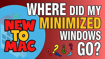 Where are my Minimized Windows?!