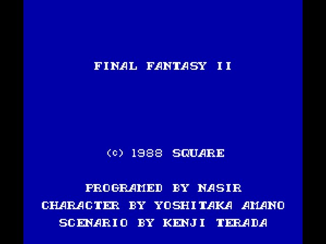 ファイナルファンタジー2 ファミコン ファイナルファンタジー2ファミコン用ソフト中古レア スクエア