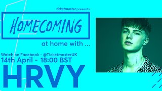 Homecoming: At Home With HRVY | Ticketmaster UK