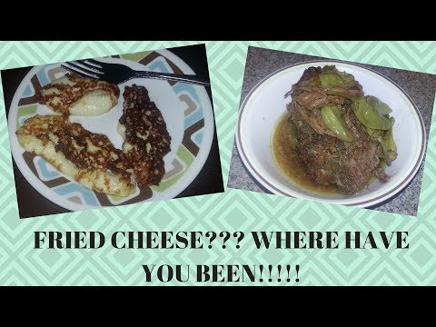 KETO Fried Queso Fresco cheese What the what