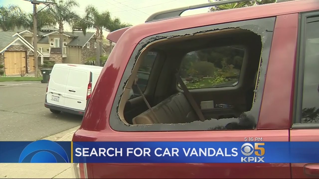 Vandals Smash Windows Of 50+ Cars Overnight In Benicia, American Canyon - YouTube