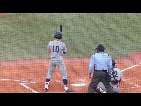 郡司 裕也【スライダーを技ありヒット】慶大4年 明治神宮野球大会決勝 vs関西大 2019.11.20 中日ドラゴンズ ドラフト4位