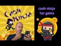 Voici mon 1er virement de lapplication cash ninja