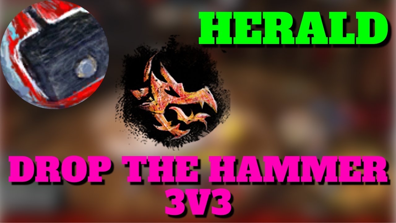 DROP THE HAMMER HERALD 3V3 PVP WINSTREAKS GUILD WARS 2 YouTube