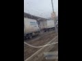 ДТП Красноярск Ул.Брянска / Krasnoyarsk crash road truck / awaria wysiadły hamulce ciężarówki