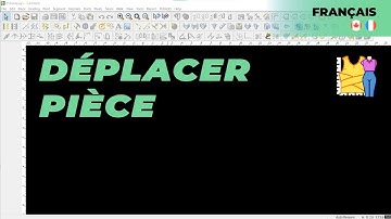 Français - Move Piece | TUKAdesign Video Help | CAD Pattern Making Software | French