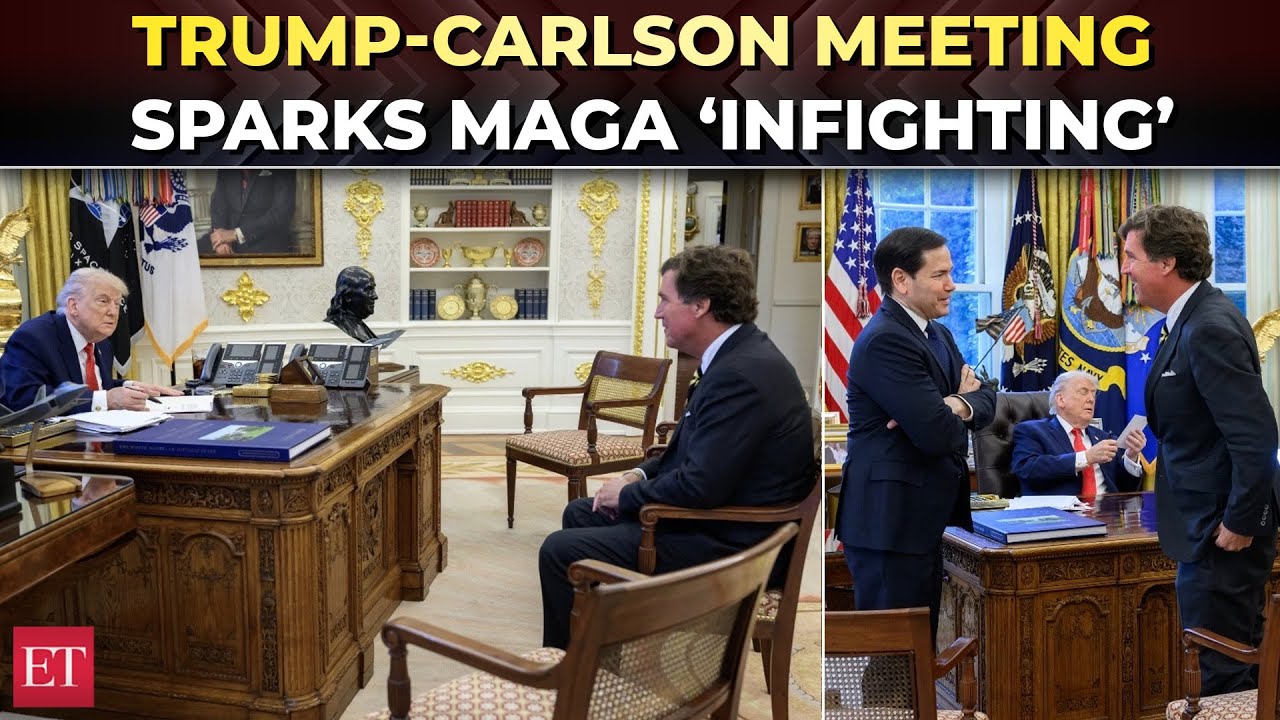 'Be ready to be exposed!': Trump-Tucker Carlson meeting sparks MAGA ‘infighting’ over Iran, Israel