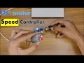 How To Make a PWM DC Motor Speed Controller using the 555 Timer IC