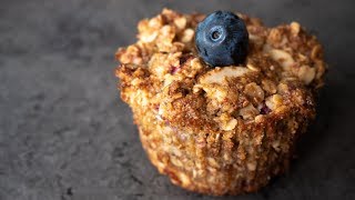 VEGAN OAT MUFFINS | LOW FODMAP & GLUTEN FREE