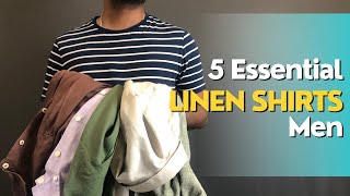 5 Best LINEN SHIRTS for every Budget | Essential Linen shirt for Men