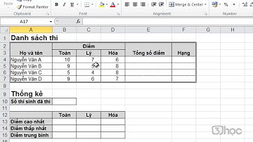 Học Excel Chuyên Nghiệp | Bài 8 : Bài tập Excel tổng hợp _ Bài giải : Bài tập 1