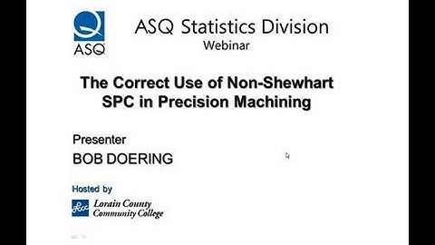 ASQ Statistics Division CorrectSPC Presentation