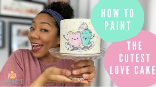 Here's How to Make the Cutest Love Cake 2021