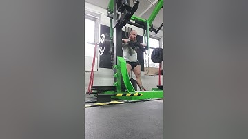 dynamic effort squat day ssb box squat with bands