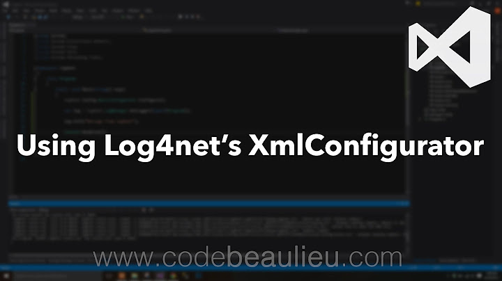Using Log4Net's XmlConfigurator
