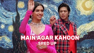 Main agar kahoon (sped up) | Om shanti om | SRK & Deepika Resimi