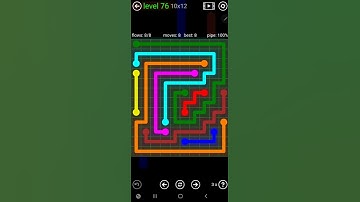 How To Solve Flow Free Rectangle Pack Level 76 10x12 Board Walk Through Solution Walkthrough