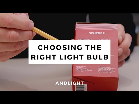 Video: How to choose light bulbs: tips and tricks