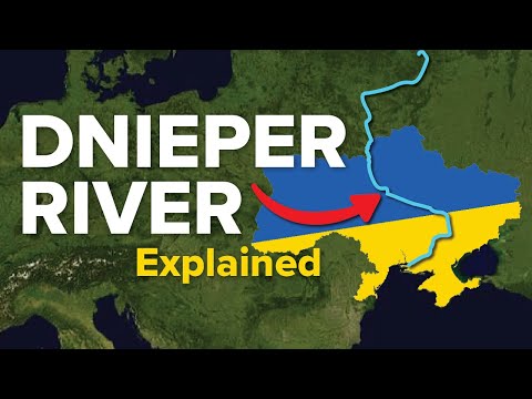 Video: The Dnieper River is a beautiful river