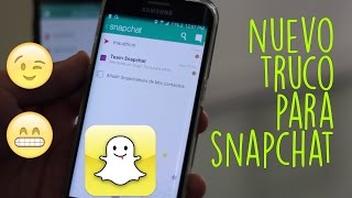 Mejor Truco de Snapchat sin Instalar Nada (2016)