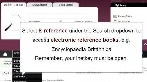 Stellenbosch University Library and Information Service Access to Information