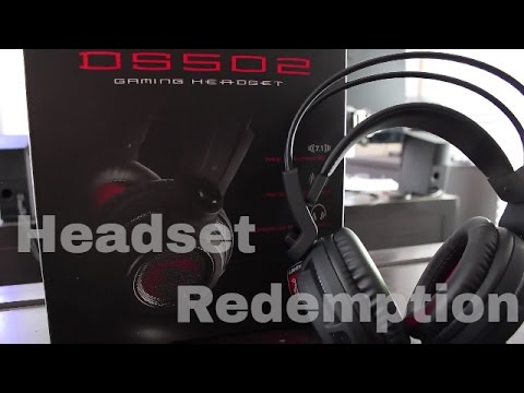 MSI DS502 USB Connector Circumaural Gaming Headset Review