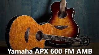 Yamaha APX600FM TBS - APX600 FM TBS - APX 600FM Gitar Akustik Elektrik