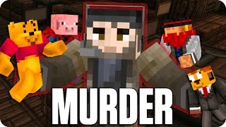 ¡ASESINO CON PODERES! MURDER | Minecraft Con Sara, Luh, Exo Y Macundra