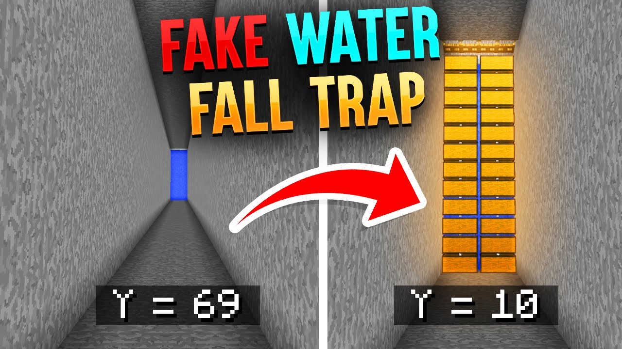 FAKE WATER FALL TRAP… *OP Method* - YouTube