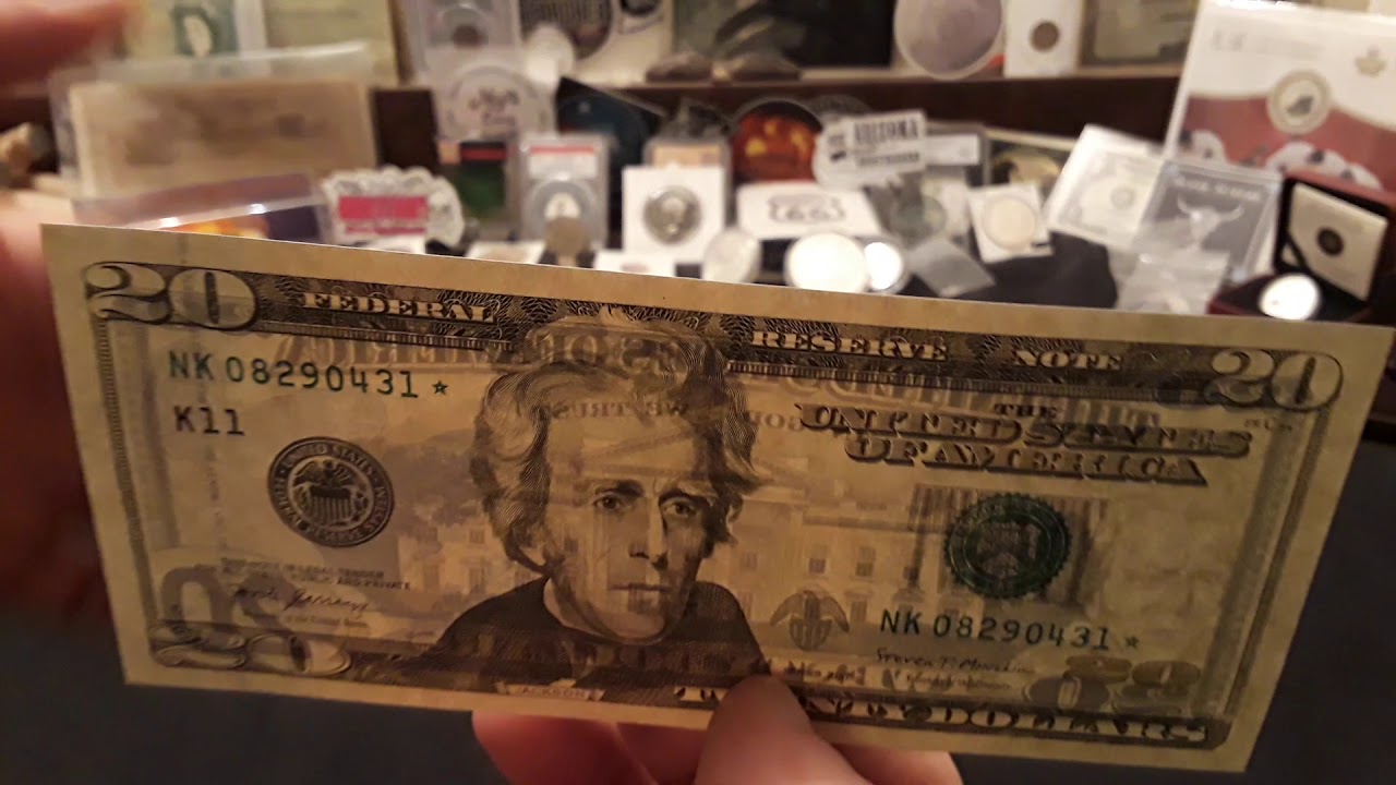 $20 Star Notes * Found! 5 Sequential Serial Numbers @ an ATM! - YouTube